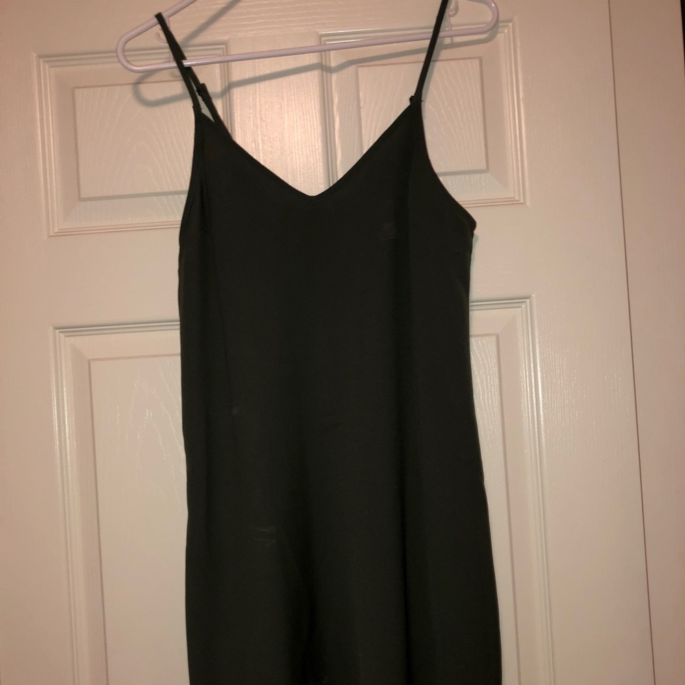 olive green dress